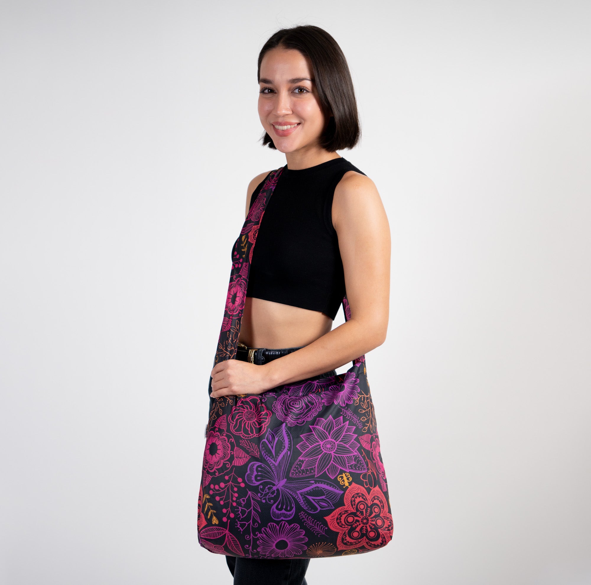 Sling Neon Flowers Nanobag