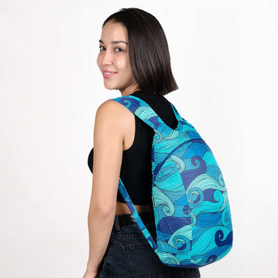 Nanobag Daypack - TikTok US  - Blue Waves