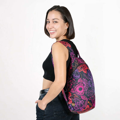 Nanobag Daypack - TikTok US - Neon Flowers