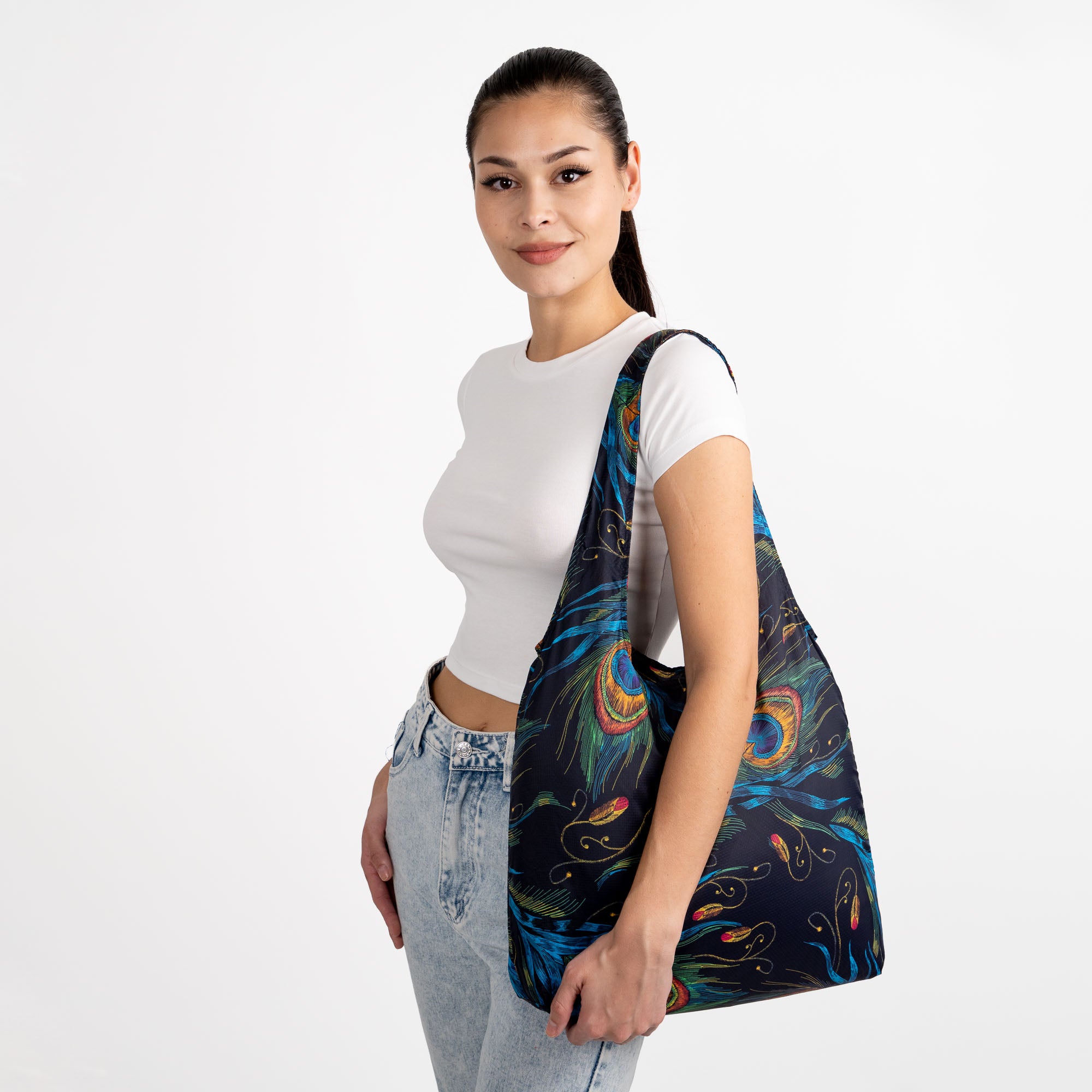 Tote peacock nanobag