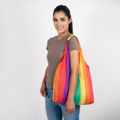 Rainbow tote reusable bag